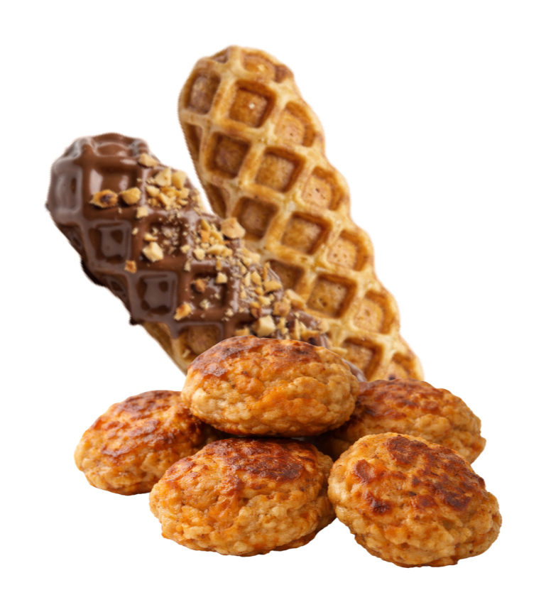 Musano waffles and minicakes
